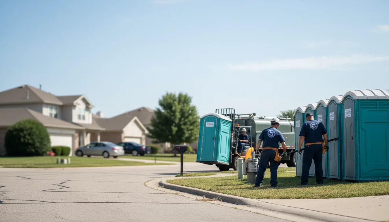 Porta Potty Rental in Winigan, MO near me